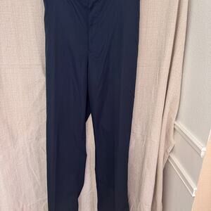 Lands End NWOT Men's Navy Blue Pants Size 42 w/ 32" inseam